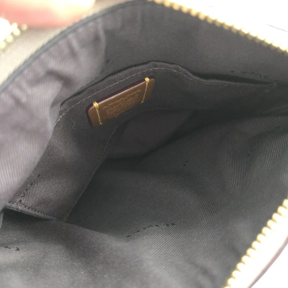 Coach EUC Kitt Signature Jacquard Crossbody Bag - Picture 8 of 16